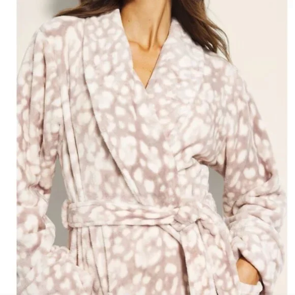 NWT Soma Plush Short Robe - Picture 3 of 6